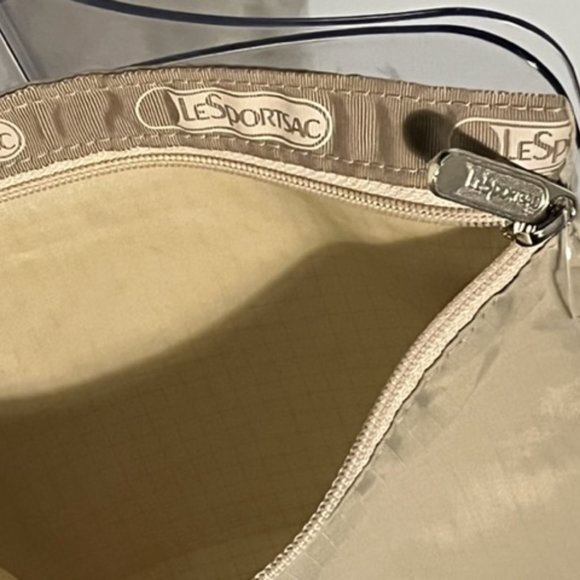Le SPORTSAC Khaki Cosmetic Or General Purpose Pouch NWT - Picture 5 of 6